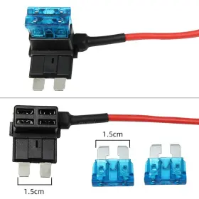 606098298758 HUIQIAODS Atc Ato Car Circuit Fuse Tap Adapter #2