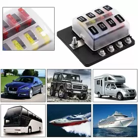 612047346012 HUKYU Blade Led Fuse Box Block Holder Terminal