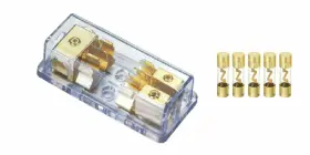 SKFH119 IMC AUDIO Agu Fuse Distribution Block Dual Holder Amp