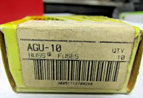 AGU10 INSTALL BAY Newfuses Inline High Glass Box Amp Fuses #2