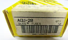AGU20 INSTALL BAY Inline High Glass Box Amp Fuses #3