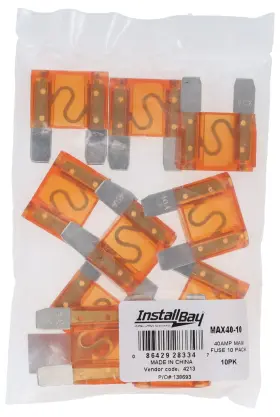 MAX4010 INSTALL BAY Maxi Blade Auto Rv Pack Amp Fuses