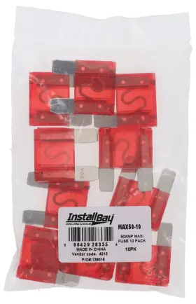 MAX5010 INSTALL BAY Maxi Blade Auto Rv Pack Amp Fuses