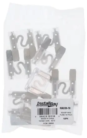MAX8010 INSTALL BAY Maxi Blade Auto Rv Pack Amp Fuses
