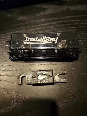 ANL250 INSTALLBAY Audio Fuse Holder Nikel Wafer Gauge