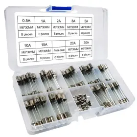 744759827234 IZTOR Blow Glass Tube Fuses Car Kit