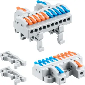JKV4210 JANDECCN Din Rail Terminal Blocks Splicing Wire
