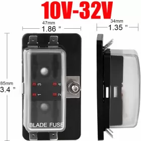BXCZ219 JDMON Car Boot Power Distribution Blade Fuse Holder