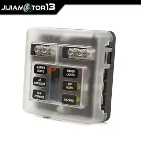 J-02FBB0001ABK JIJIAMOTOR13 Blade Fuse Holder Box Block Car