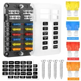 768461633839 JINYUAN Fuse Box Blade Block Led Indicator