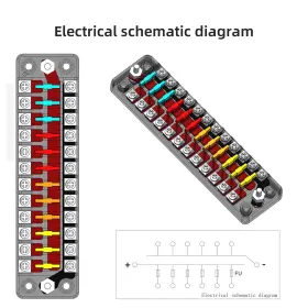 797442734753 JINYUAN Fuse Box Blade Fuseholder Led Indicator #3