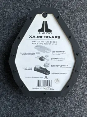 XA-MFB8-AF5 JL AUDIO Fuse Block Holder Awg Wire #2