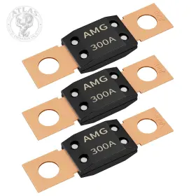 ABF-406-300A-3PCS JOINFWORLD Fuse High Bolt Mount Amg Amp