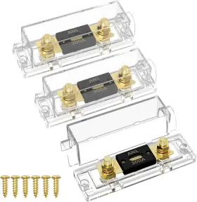 445044110163 JOINFWORLD Fuse Holder Block Gaug Amp Anl