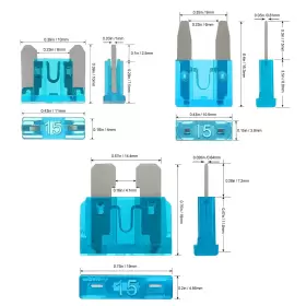 AJJOCF0901ORDCAR1S JOREST Car Fuse Mini Standard Micro Puller #3