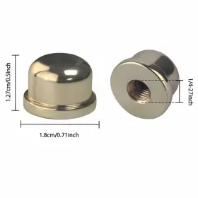 DENGMAO01 JSHYGOUP Solid Lamphead Cover Lampshade Screw Cap #2