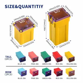 675234244270 JUSHACHENGTA Jcase Fuse Mini Kit #3