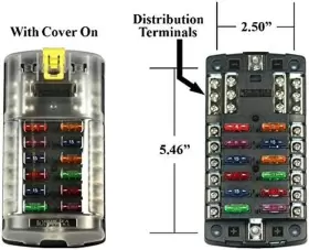 K-FOUR19-134 K-FOUR SWITCHES Sea Blade Ato Atc Fuse Block Bus #2