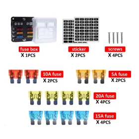 729920696062 KAOLALI Marine Fuse Block Blade Led Indicator Wa #2