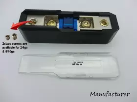 608442785402 KCT FACTORY Line Mini Anl Fuse Holder Block Au #2