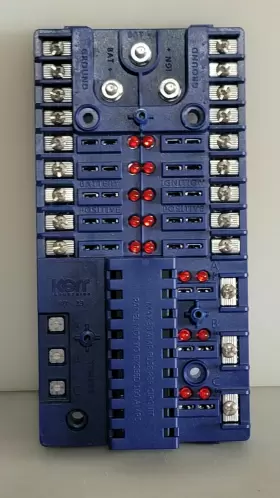 BIT-13 KERR Power Distribution Panel Volt Shutdown Relays Amp #3