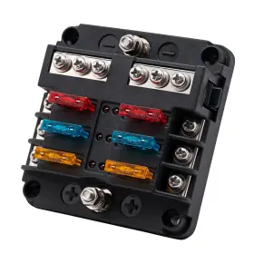 LKBX0001 KNFRXO Fuse Block Volt Waterproof Boat Panel Led