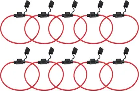 445038521562 KOLACEN Car Line Gauge Fuse Holder Mini Blade