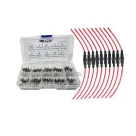606829108295 KOLACEN Car Inline Screw Agc Fuse Holder Awg