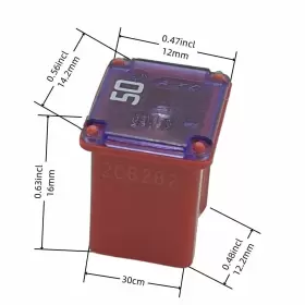 654370932852 KOMITASUI Mini Jcase Fuse Amp #3