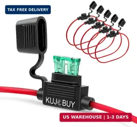 KB-12 KUJOBUY Awg Inline Fuse Holder Waterproof