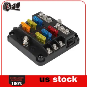 PT1671061AM LEADER Fuse Box Block Holder Blade Negative Car