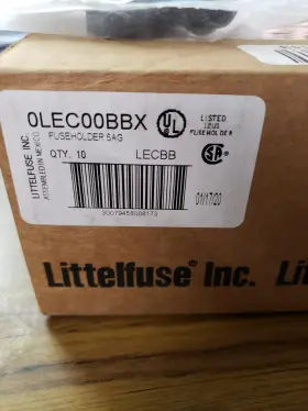 Lecbb LITTELFUSE Lotof Sp Inline Fuseholder