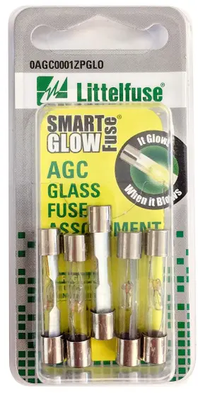 0AGC0001ZPGLO LITTELFUSE Smart Glow Fuse Agc