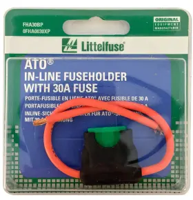 262318349520 LITTELFUSE Acs Ato Carded Inline Fuse Holder Amp