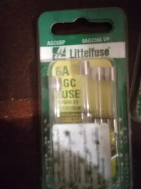 AGC6BP LITTELFUSE Littel Fuse Pack Amp Agc