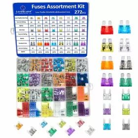 750961983071 LORDANDLAND Car Fuses Blade Standard Mini Kit