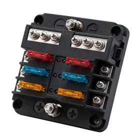 PH02027B093 LUKYAMZN Waterproof Fuse Block Panel Led Warning