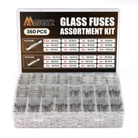 FBM-MC-A360-G-FUSE MADCATZ Blow Glass Fuses Kit
