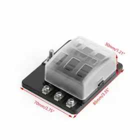 E301-B008 MADHORNETS Blade Fuse Box Holder Block Led #3
