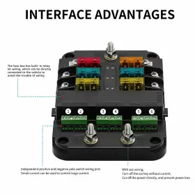 791727020753 MAIKER OFF ROAD Fuse Block Relay Box Interface #3