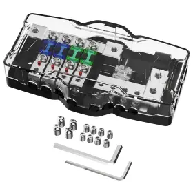 FPD-4W-1 MALICTELE Fused Distribution Block Midi Mini Anl Car