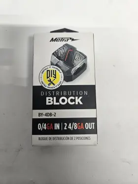 BY-4DB-2 METRA Power Distribution Block