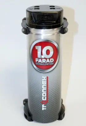 BY-CAP1 METRA Truconnex Farad Car Audio Digital Top Capacitor