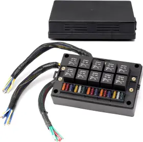 15-SLOT MHRXUSD Slots Fuse Relay Box Block Wired
