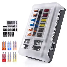 MIC-FB-202 MICTUNING Atc Ato Blade Fuse Block Led Illuminate