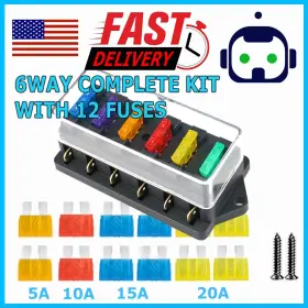 9070461 MINIDUINO Blade Fuse Box Block Holder Car Boat Power