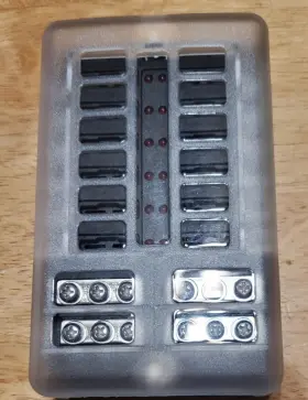 MNJ-FB-202 MNJ MOTOR Atc Ato Blade Fuse Box Holder Led Block