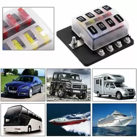 412562104551 MOTO HIJ Blade Led Fuse Box Block Holder Circuit