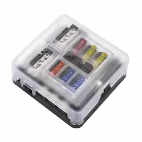 420013598323 MOTO HIJ Blade Led Fuse Holder Box Block Car Bus #3