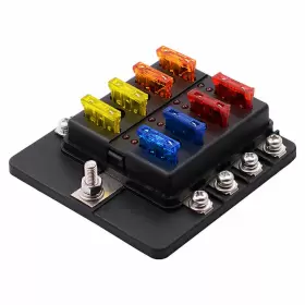 532616641525 MOTORSHOP168 Blade Led Fuse Box Block Holder Ato #2